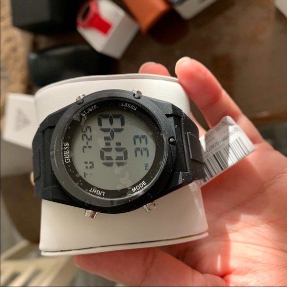 guess digital watch